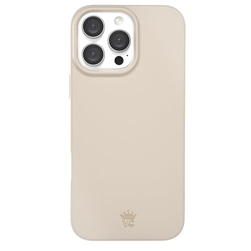 VELVET CAVIAR Schutzhülle für iPhone 16 Pro Max – kompatibel mit MagSafe – 3 m Fallschutz (Sandstein, neutrales Beige) von Velvet Caviar