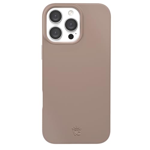 VELVET CAVIAR Schutzhülle für iPhone 16 Pro Max – kompatibel mit MagSafe – 3 m Fallschutz (braunes Kaschmir-Taupe) von Velvet Caviar