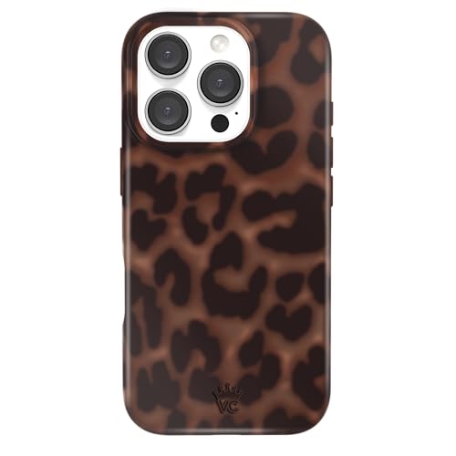 VELVET CAVIAR Schutzhülle für iPhone 16 Pro – kompatibel mit MagSafe [3 m Falltest] – It Girl Leopardenmuster von Velvet Caviar