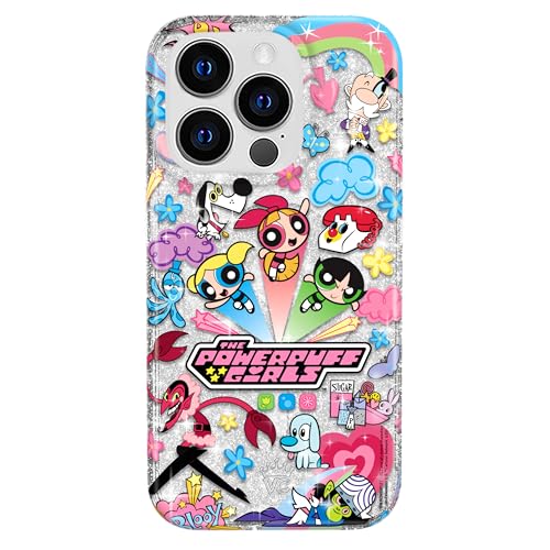 VELVET CAVIAR x The PPG Schutzhülle für iPhone 13 Pro, kompatibel mit MagSafe [3 m Falltest] – mädchenhafte süße Handyhülle (Girl Power Glitzer) von Velvet Caviar