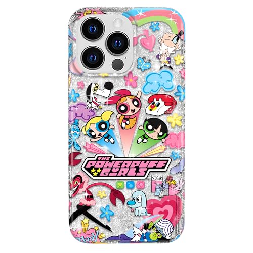 VELVET CAVIAR x The PPG Schutzhülle für iPhone 13 Pro Max – kompatibel mit MagSafe [3 m Falltest] – mädchenhafte süße Handyhülle (Girl Power Glitzer) von Velvet Caviar
