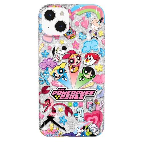 VELVET CAVIAR x The PPG Schutzhülle für iPhone 14 Plus, kompatibel mit MagSafe [3 m Falltest] – mädchenhafte süße Handyhülle (Girl Power Glitzer) von Velvet Caviar
