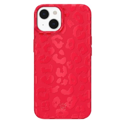 Velvet Caviar Kompatibel mit MagSafe iPhone 14 Plus Hülle – Roter Leopard Gepardenmuster von Velvet Caviar