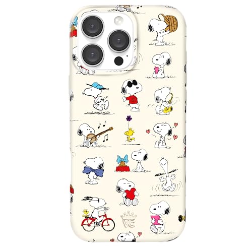 VELVET CAVIAR Snoopy Handyhülle für iPhone 16 Pro Max – kompatibel mit MagSafe [3 m Falltest] – Snoopy Moods von Velvet Caviar