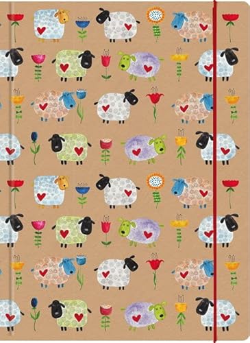 Sammelmappe “Funny Sheep” - A4 - mit seitlichem Gummizug Sammelmappe “Funny Sheep” - A4 - mit seitlichem Gummizug von Venceremos
