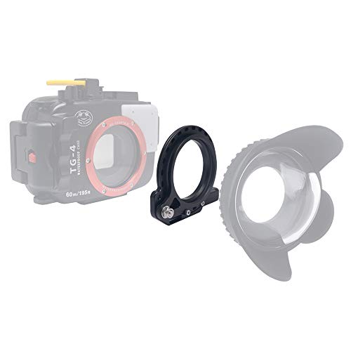 Venidice 67 mm Flip Adapter Unterwassergehäuse Filterring Halterung Adapter Klemme für RX100 A6000 S110 G15 G16 TG5 TG4 TG-5 TG-4 von Venidice