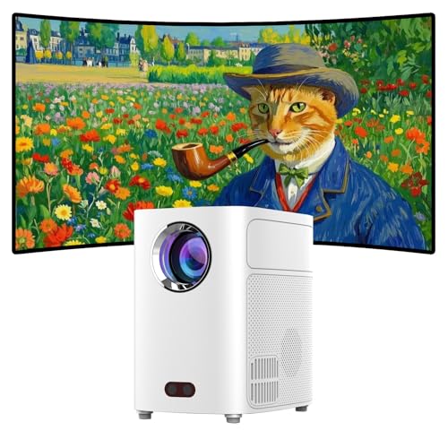 VenirCool Q2 Advanced Mini Tragbarer Projektor mit WiFi und Bluetooth, 1080P FHD 4K Unterstützung, Smart Projektor für Schlafzimmer, TV und Filme - HDMI/USB/PS5/Laptop kompatibel VenirCool Q2 Advanced Mini Tragbarer Projektor mit WiFi und Bluetooth, 1080P FHD 4K Unterstützung, Smart Projektor für Schlafzimmer, TV und Filme - HDMI/USB/PS5/Laptop kompatibel von VenirCool