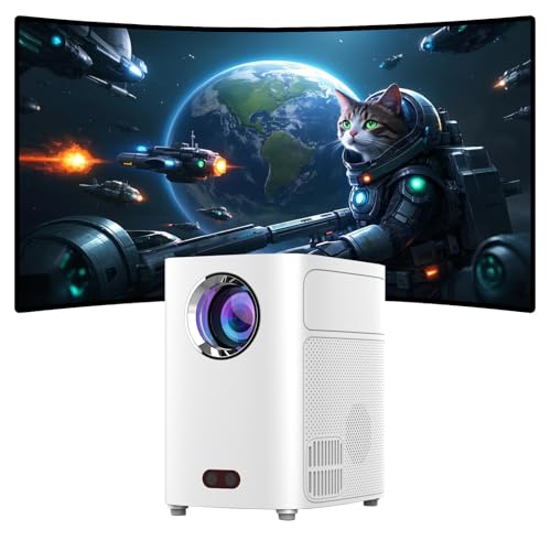 VenirCool Q2 Elite Mini Beamer mit WiFi und Bluetooth, Tragbarer 4K Smart Projektor für iPhone, Android, iOS, Windows, TV Stick, HDMI, USB - Filmprojektor für Schlafzimmer, Outdoor VenirCool Q2 Elite Mini Beamer mit WiFi und Bluetooth, Tragbarer 4K Smart Projektor für iPhone, Android, iOS, Windows, TV Stick, HDMI, USB - Filmprojektor für Schlafzimmer, Outdoor von VenirCool