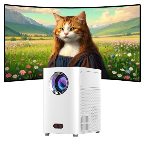 VenirCool Q2 Lite Mini Projektor mit WiFi und Bluetooth, Tragbarer 4K-Proyektor für Heimkino, Kindergeschenk, Outdoor-Film kompatibel mit Android/iOS/Windows/TV-Stick/HDMI/USB VenirCool Q2 Lite Mini Projektor mit WiFi und Bluetooth, Tragbarer 4K-Proyektor für Heimkino, Kindergeschenk, Outdoor-Film kompatibel mit Android/iOS/Windows/TV-Stick/HDMI/USB von VenirCool
