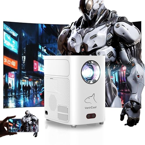VenirCool Q2 Ultra Mini Projektor, Smart Portable Beamer mit WiFi und Bluetooth, 4K Proyector für Innen/Außen Filmprojektor Kompatibel mit TV Stick Smartphone/HDMI/USB für Schlafzimmer/Zuhause VenirCool Q2 Ultra Mini Projektor, Smart Portable Beamer mit WiFi und Bluetooth, 4K Proyector für Innen/Außen Filmprojektor Kompatibel mit TV Stick Smartphone/HDMI/USB für Schlafzimmer/Zuhause von VenirCool