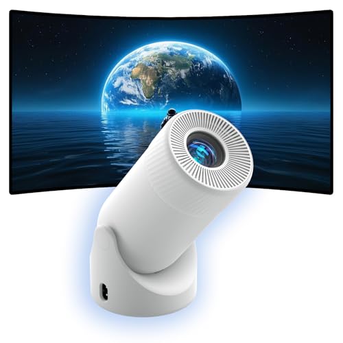 VenirCool XL2-23E Projektor, Mini 4K Smart Projektor mit Dual-Band WiFi6 5G & Bluetooth, Tragbarer Proyector mit Auto Keystone Korrektur, ideal für Schlafzimmer VenirCool XL2-23E Projektor, Mini 4K Smart Projektor mit Dual-Band WiFi6 5G & Bluetooth, Tragbarer Proyector mit Auto Keystone Korrektur, ideal für Schlafzimmer von VenirCool