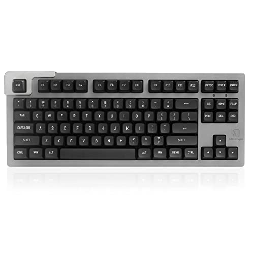 Venit Keys Black Keycaps 150 Tasten Englisch Schwarz MSA Profil Double Shot Keycap für Mechanische Tastatur 61/64/68/84/87/104/108 Layout von Venit Keys