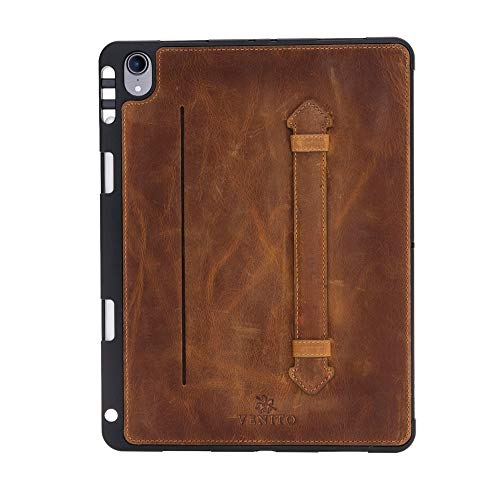 Venito Lecce iPad Pro 11 FlexGriff Tablet Wallet 2018 mit mehreren Kartenfächern und einem IDFenster – Multifunktionale iPad Pro 11 Zoll Schutzhülle – Handgefertigte PremiumLederTabletHülle Venito Lecce iPad Pro 11 FlexGriff Tablet Wallet 2018 mit mehreren Kartenfächern und einem IDFenster – Multifunktionale iPad Pro 11 Zoll Schutzhülle – Handgefertigte PremiumLederTabletHülle von Venito