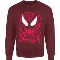 Venom Carnage Sweatshirt - Burgundy - L von Venom
