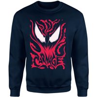 Venom Carnage Sweatshirt - Navy - L von Venom