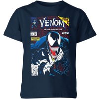 Venom Lethal Protector Kids' T-Shirt - Navy - 11-12 Jahre von Venom