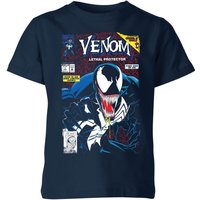 Venom Lethal Protector Kids' T-Shirt - Navy - 7-8 Jahre von Venom