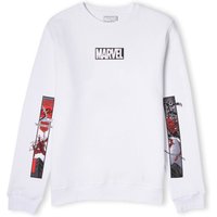 Venom Marvel Comic Strips Unisex Sweatshirt - White - L von Venom