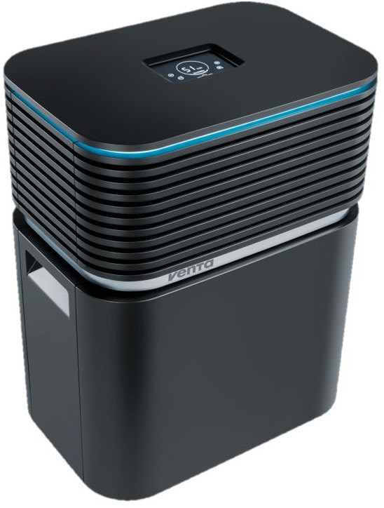 LW73 WiFi AeroStyle Luftbefeuchter signalschwarz von Venta