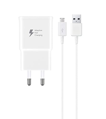 Ventarent Device Refreshing + Leasing Adapter 15W + Ladekabel Micro USB Kompatibel Mit Samsung Galaxy S3 S4 S5 S6 S7 Edge Note 3 Weiß von Ventarent Device Refreshing + Leasing