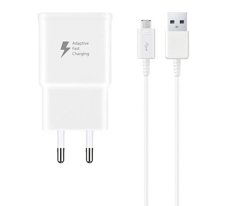 Ventarent Ladekabel passt für Samsung Galaxy S4 S5 S6 S7 Mini Note Edge PS4 PS5 USB-Ladegerät (1670,00 mA, Set, 2-tlg., 1x Adapter USB-A 15 Watt + 1x Ladekabel USB-A auf Micro USB, Netzteil mit fast charging + Ladekabel geeignet für Spielkonsole) von Ventarent