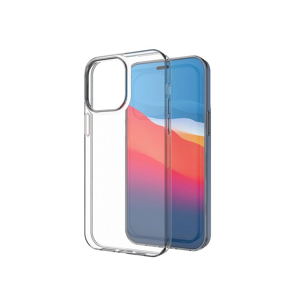 Ventarent Smartphone-Hülle Handy Hülle Case passt für iPhone 14 / 14 Plus / 14 Pro / 14 Pro Max 15,5 cm (6,1 Zoll), 17 cm (6,7 Zoll), Transparent, Vergilbungsfrei, Wireless-Charging von Ventarent