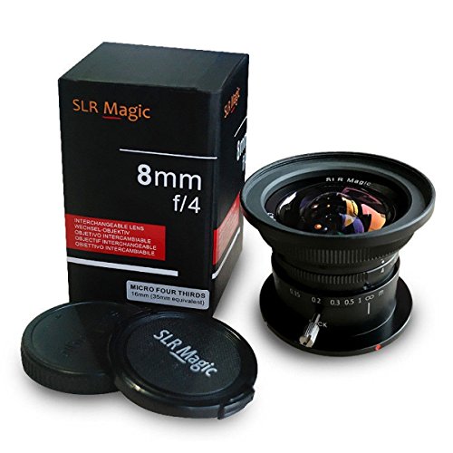 SLR Magic 8 mm f/4.0 Ultra-Weitwinkelobjektiv für Micro Four Thirds M4/3 Kameras, Panasonic Olympus GH1GH2GH4GH5G M1GM5GM10 EPM1 E-PL7 mit UV-Filter SLR Magic 8 mm f/4.0 Ultra-Weitwinkelobjektiv für Micro Four Thirds M4/3 Kameras, Panasonic Olympus GH1GH2GH4GH5G M1GM5GM10 EPM1 E-PL7 mit UV-Filter von Venus Laowa