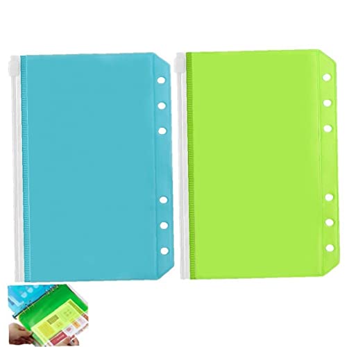 Binder Pocket 2pcs 6 Löcher Stanztasche Plastik A5 Lose Blattdatei Beutel Wasserdichtes Dokument Einreichungstasche Für Schulbüro Binder Pocket 2pcs 6 Löcher Stanztasche Plastik A5 Lose Blattdatei Beutel Wasserdichtes Dokument Einreichungstasche Für Schulbüro von Vepoty