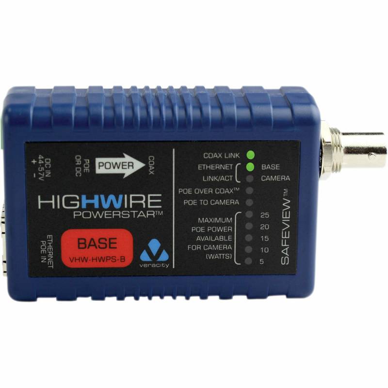 Veracity VHW-HWPS-B Koax-IP Konverter Basiseinheit von Veracity