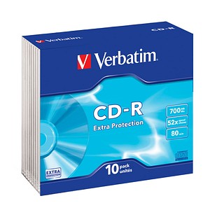 10 verbatim CD-R 700 MB 10 verbatim CD-R 700 MB von Verbatim