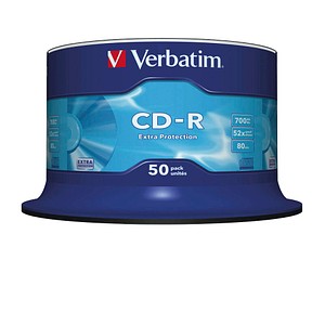 50 verbatim CD-R 700 MB von Verbatim