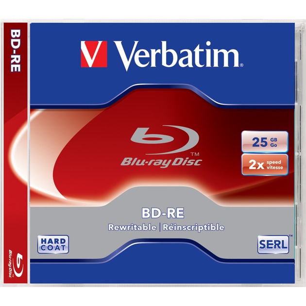 BD-RE 25 GB, Blu-ray-Rohlinge von Verbatim