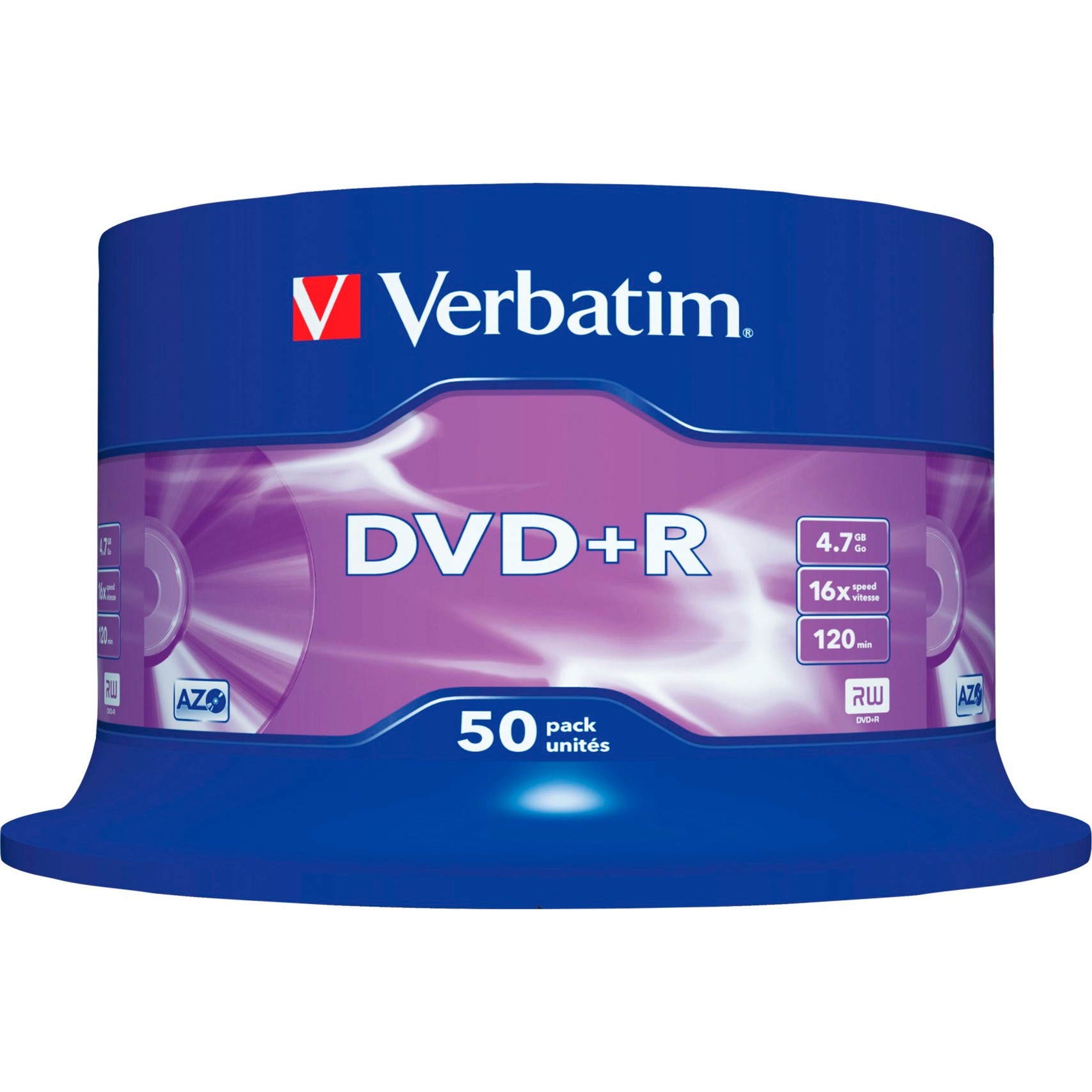 DVD+R 4,7 GB, DVD-Rohlinge von Verbatim