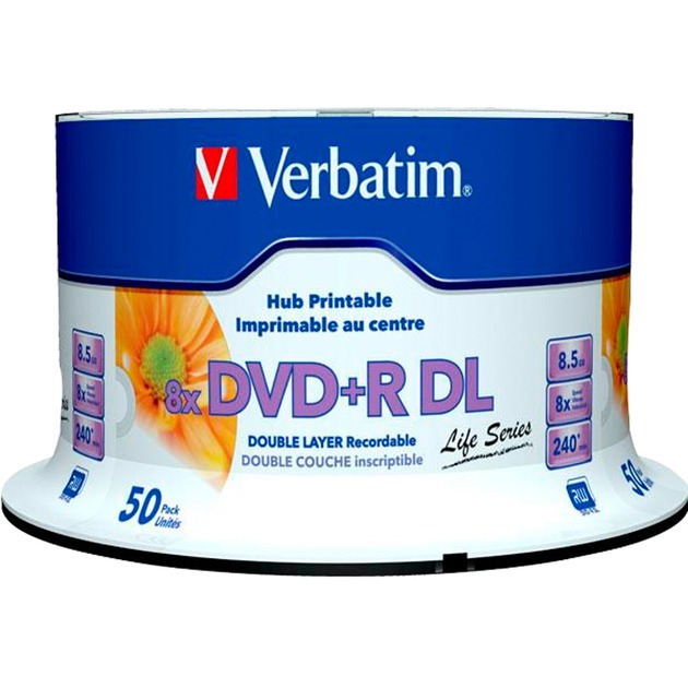 DVD+R DL 8,5 GB, DVD-Rohlinge von Verbatim