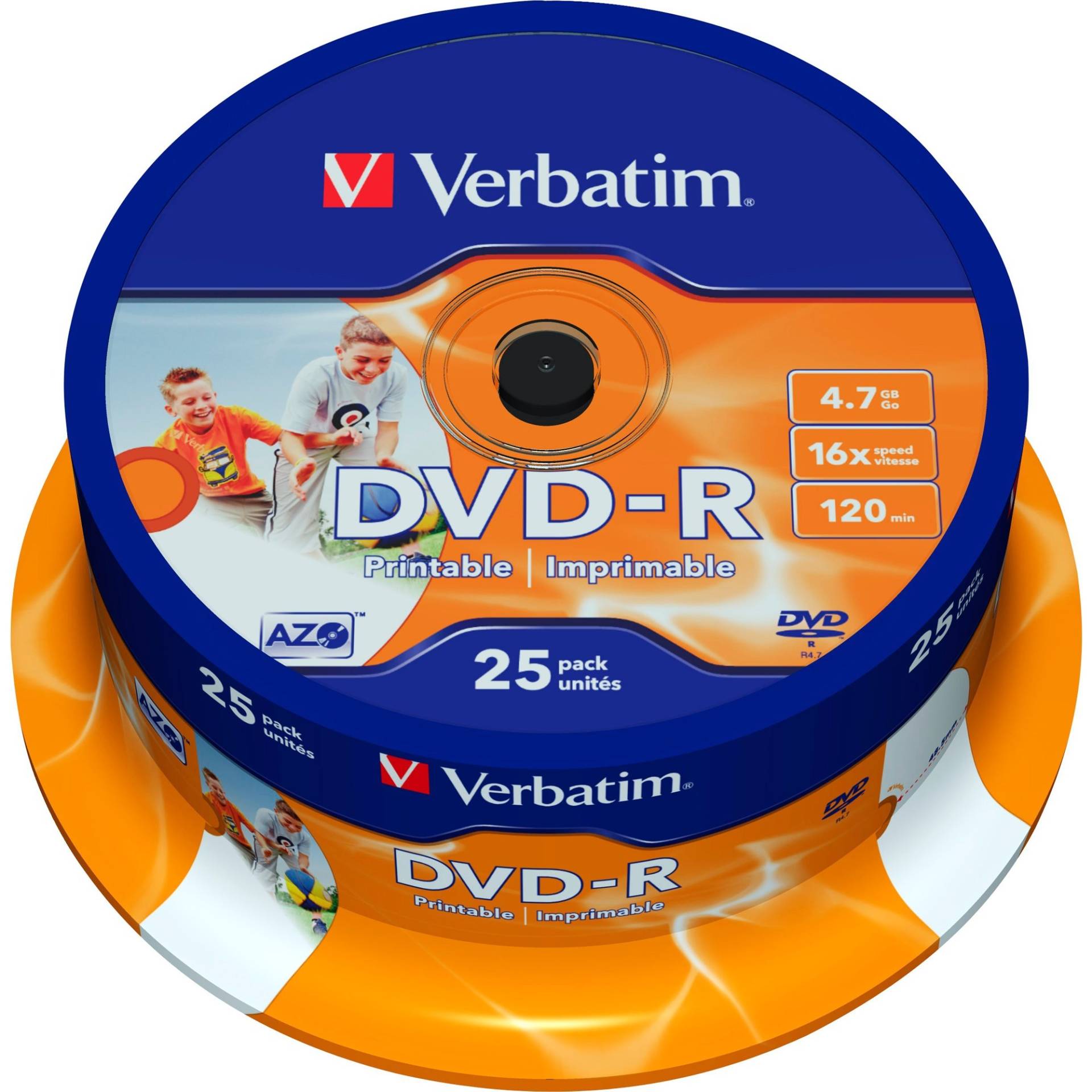 DVD-R 4,7 GB, DVD-Rohlinge von Verbatim