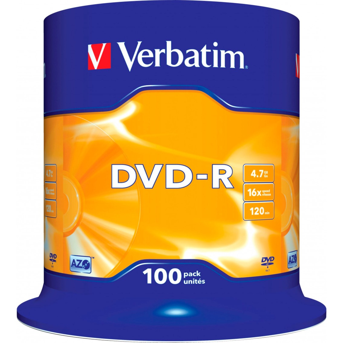 DVD-R 4,7 GB, DVD-Rohlinge von Verbatim