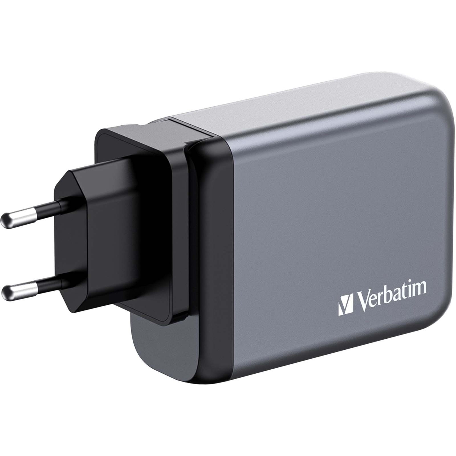 GaN-Ladegerät 100W, 1x USB-A , 3x USB-C von Verbatim