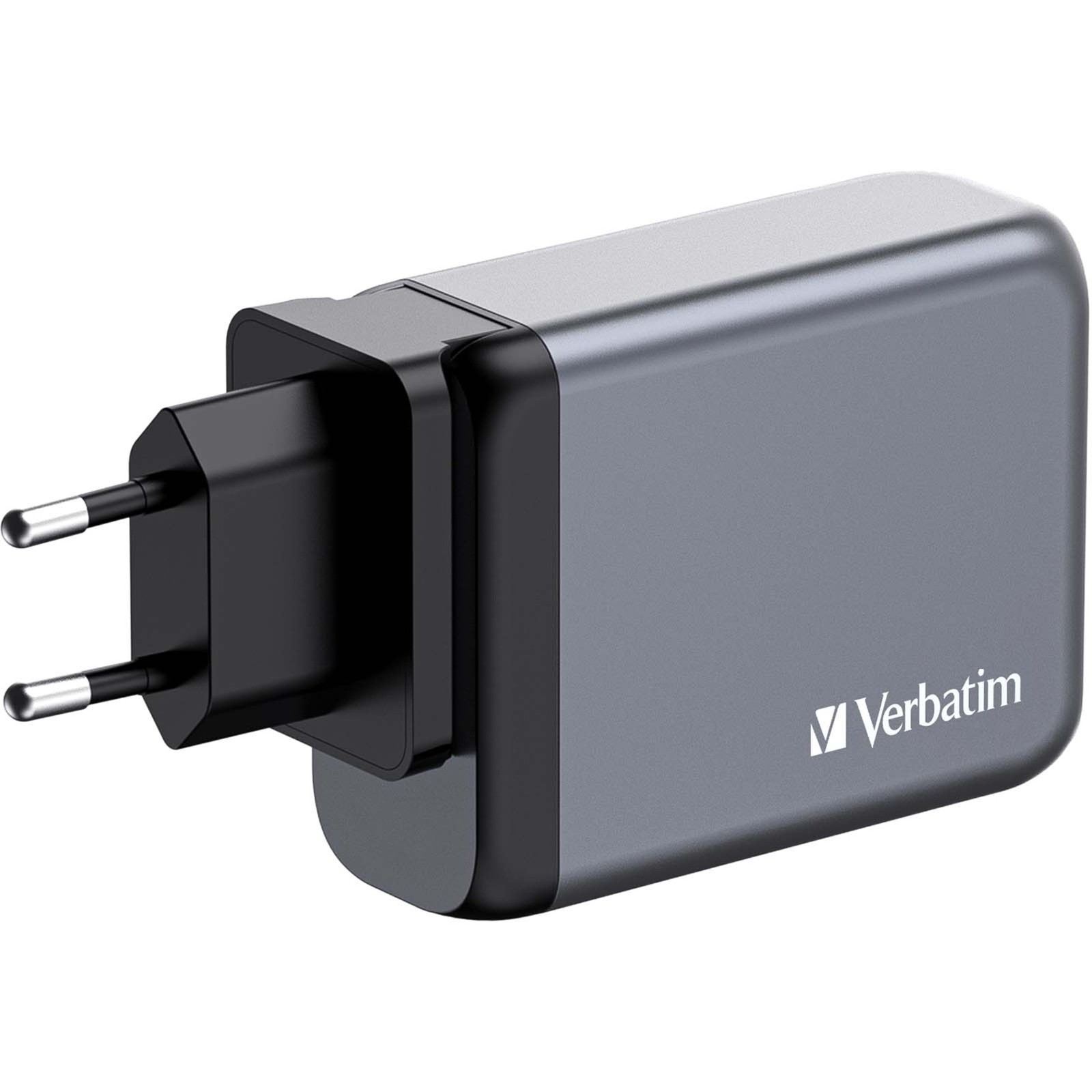 GaN-Ladegerät 100W, 1x USB-A , 3x USB-C GaN-Ladegerät 100W, 1x USB-A , 3x USB-C von Verbatim