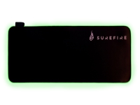 Surefire Gaming Silent Flight RGB-680 - Gaming Musemåtte - 68 x 28 cm - Sort/RGB Surefire Gaming Silent Flight RGB-680 - Gaming Musemåtte - 68 x 28 cm - Sort/RGB von Verbatim