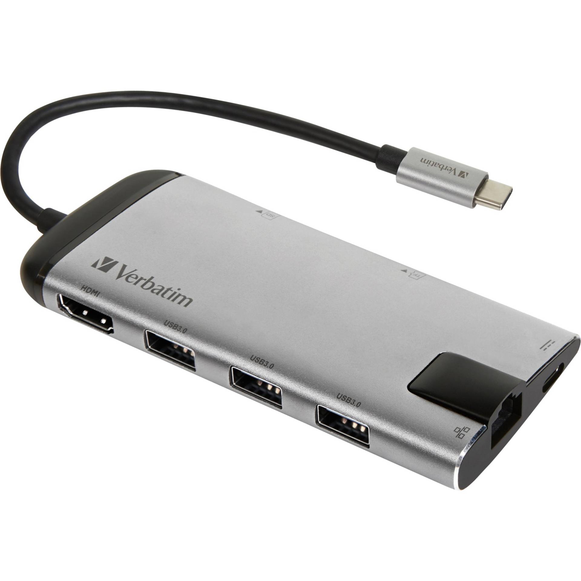 USB-C Multiport-Hub, Dockingstation USB-C Multiport-Hub, Dockingstation von Verbatim