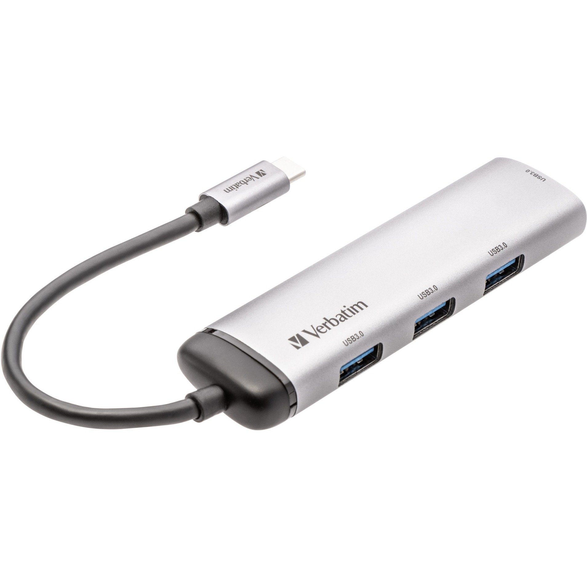 USB-C Multiport-Hub 4xUSB 3.2, USB-Hub von Verbatim