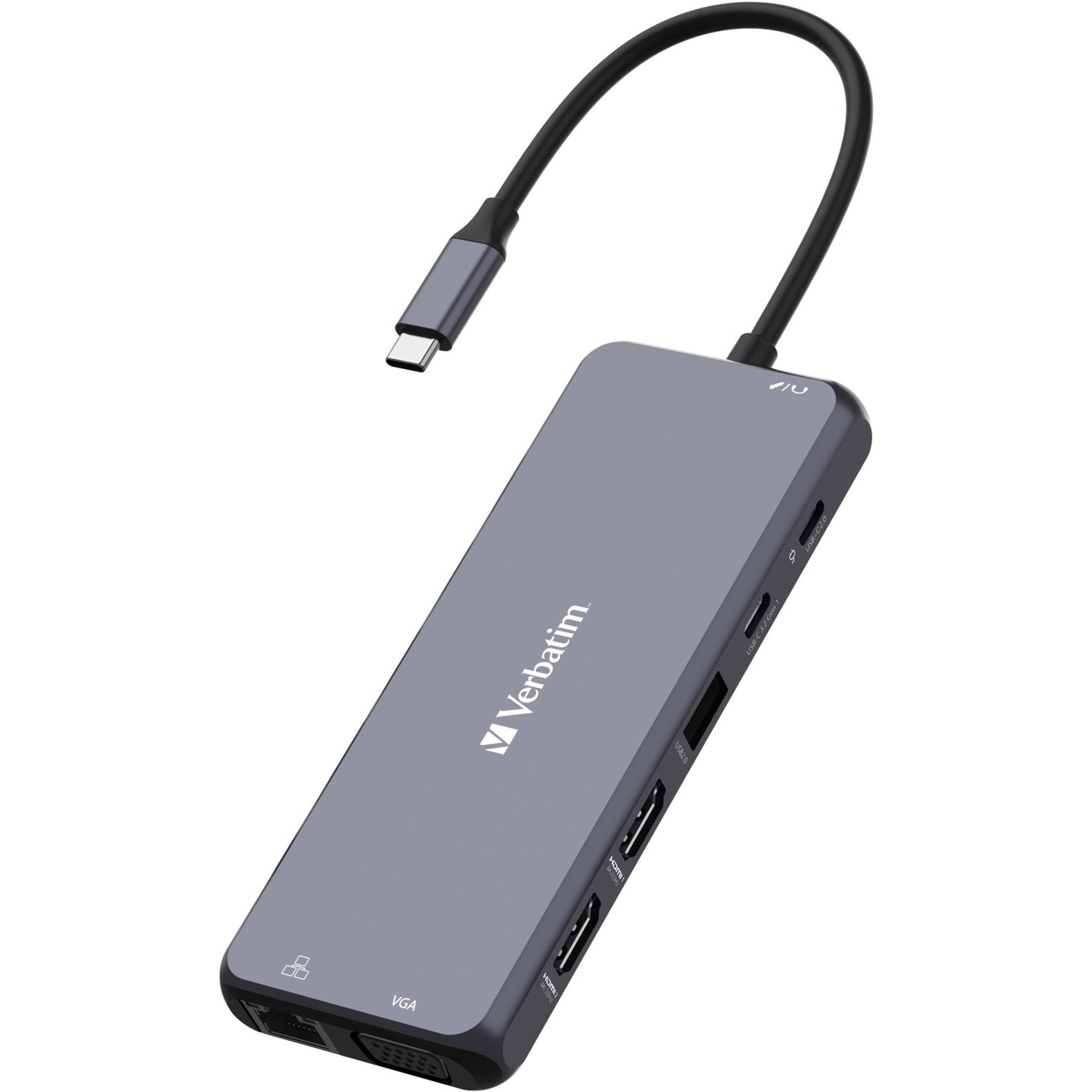 USB-C Pro Multiport-Hub CMH-14, 14 Port, Dockingstation von Verbatim