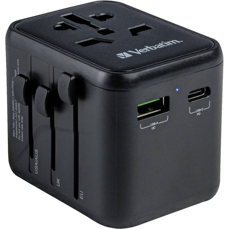 Universal-Reiseadapter UTA-02, Reisestecker von Verbatim
