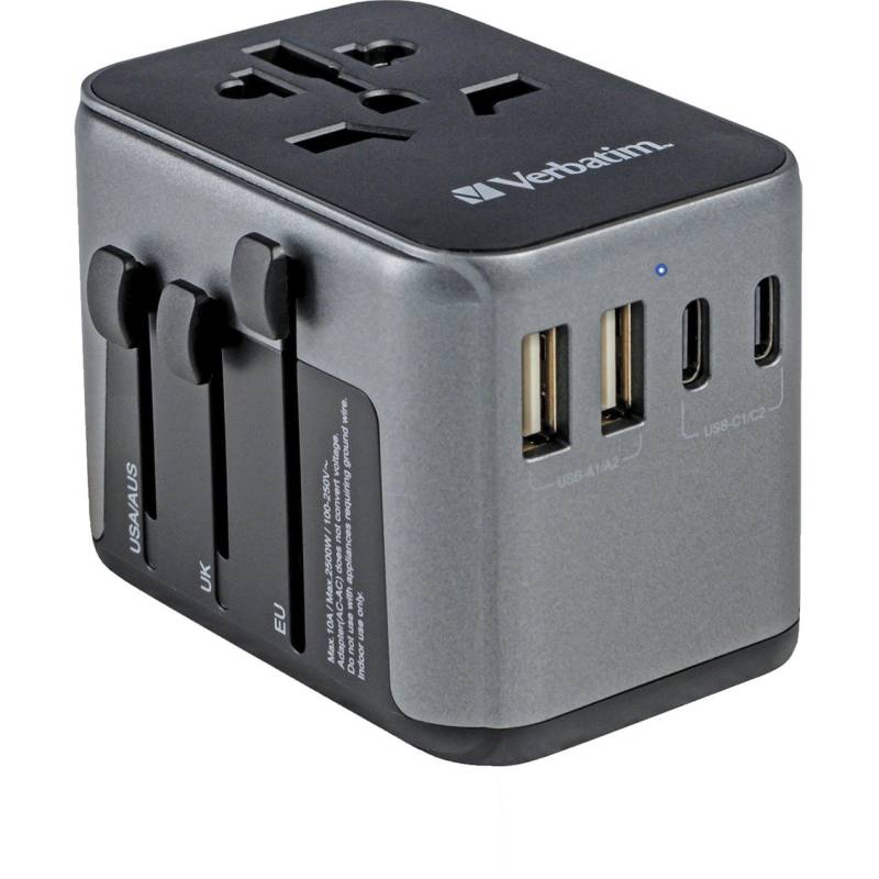 Universal-Reiseadapter UTA-03, Reisestecker von Verbatim