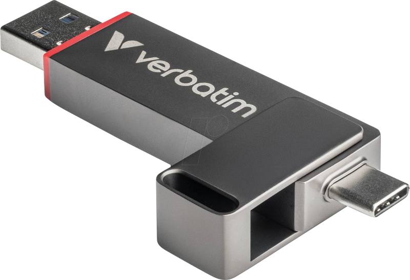 VERBATIM 32041 - USB-Stick, USB 3.2 Gen 1, 256 GB, Quick Stick von Verbatim