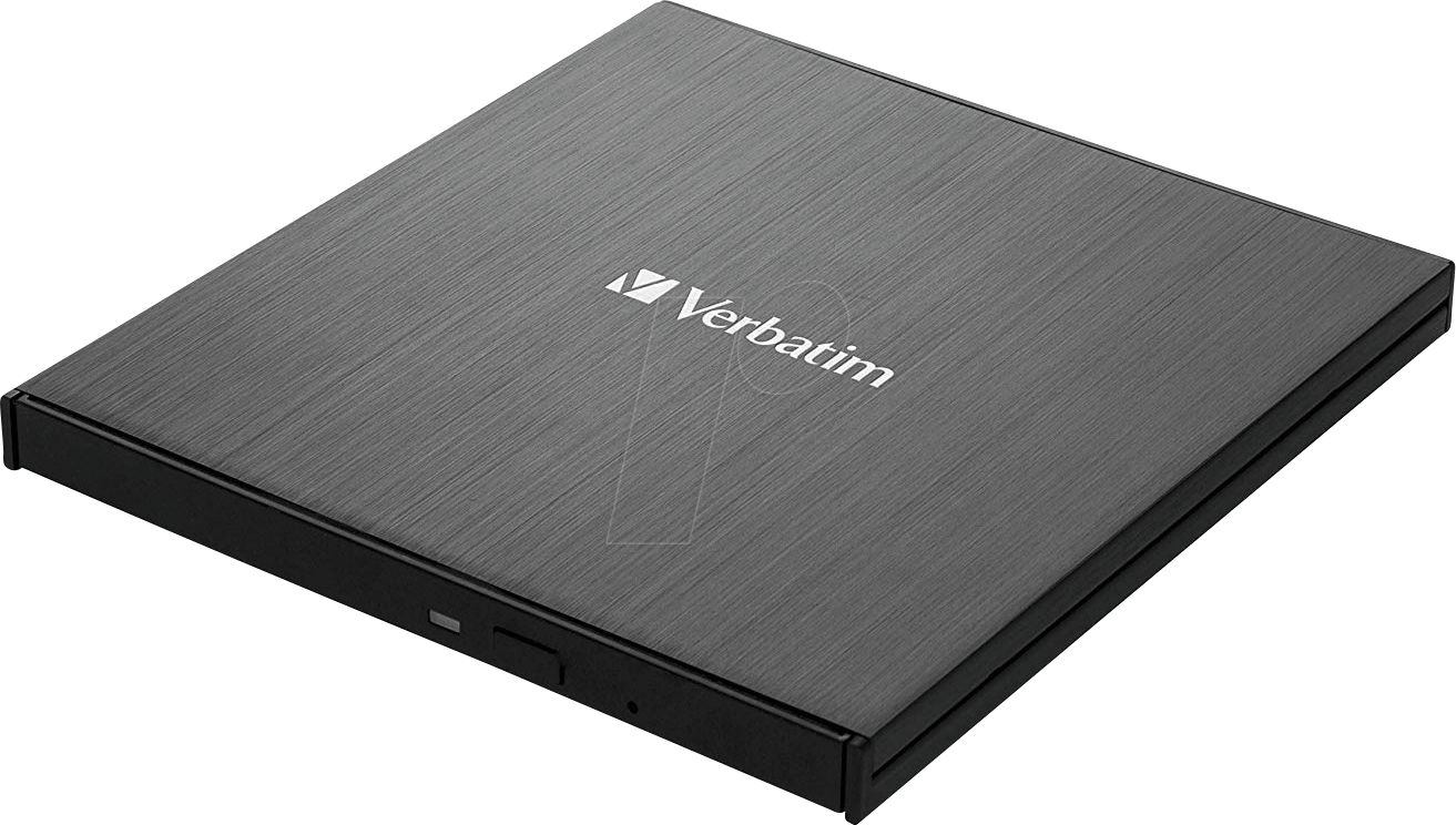 VERBATIM 43888 - Verbatim externer 4K Slimline Blu-ray-Brenner von Verbatim