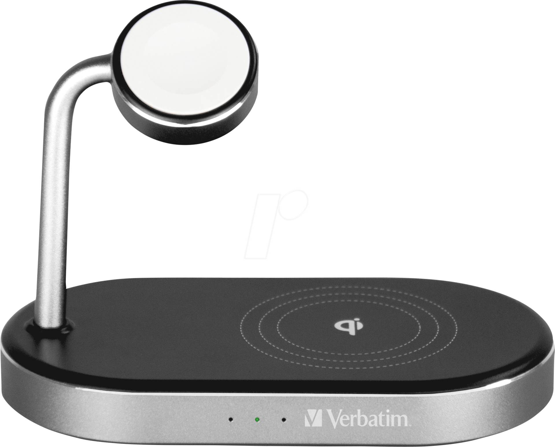 VERBATIM 49556 - Qi-Ladegerät, 1x Smartphone, 1x Apple Watch, 1x USB von Verbatim
