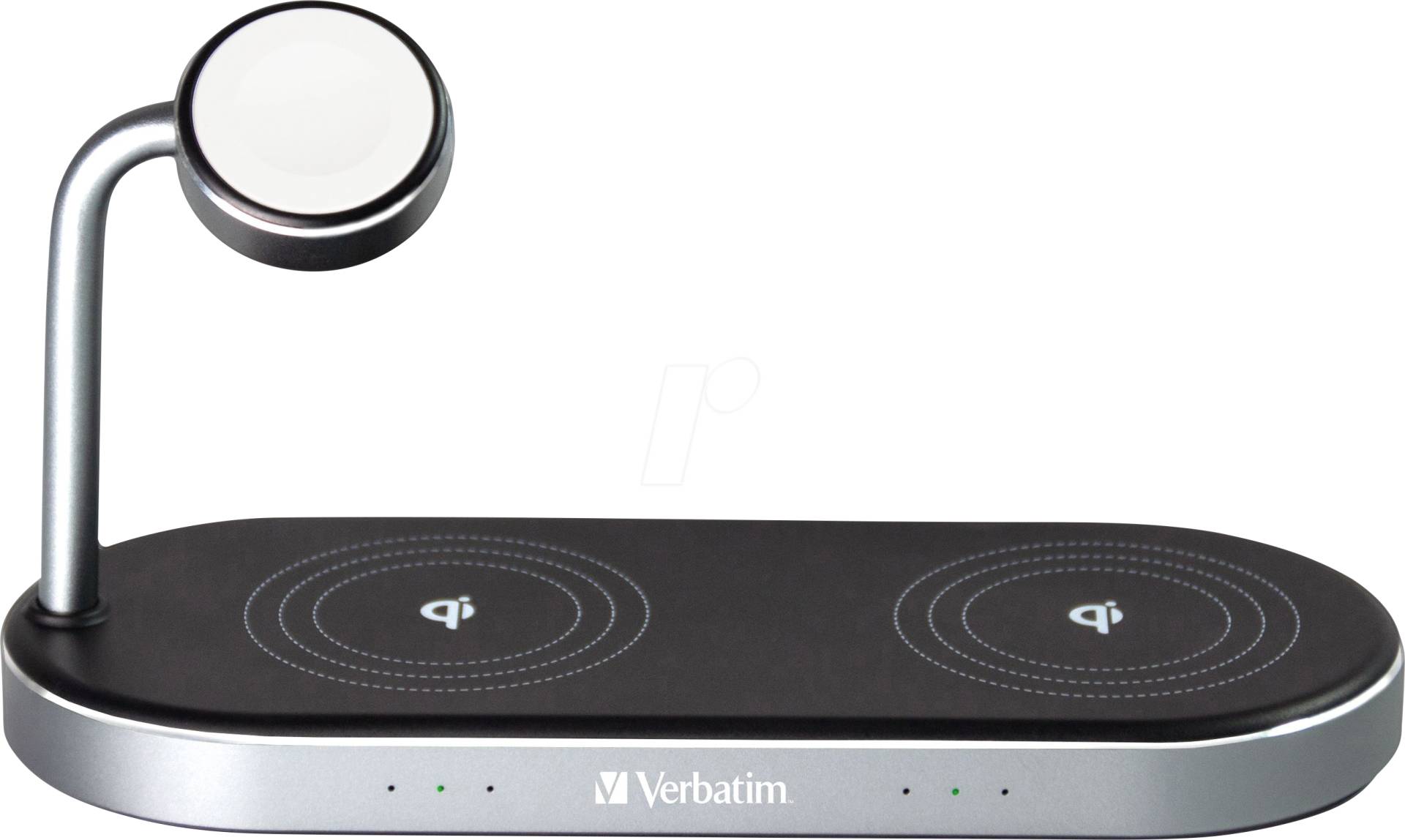 VERBATIM 49557 - Qi-Ladegerät, 2x Smartphone, 1x Apple Watch von Verbatim