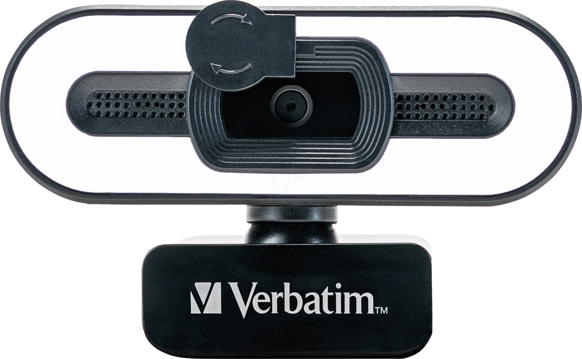 VERBATIM 49579 - Webcam inkl. Mikrofon, 1080p Full HD, Autofokus, Beleuchtung von Verbatim