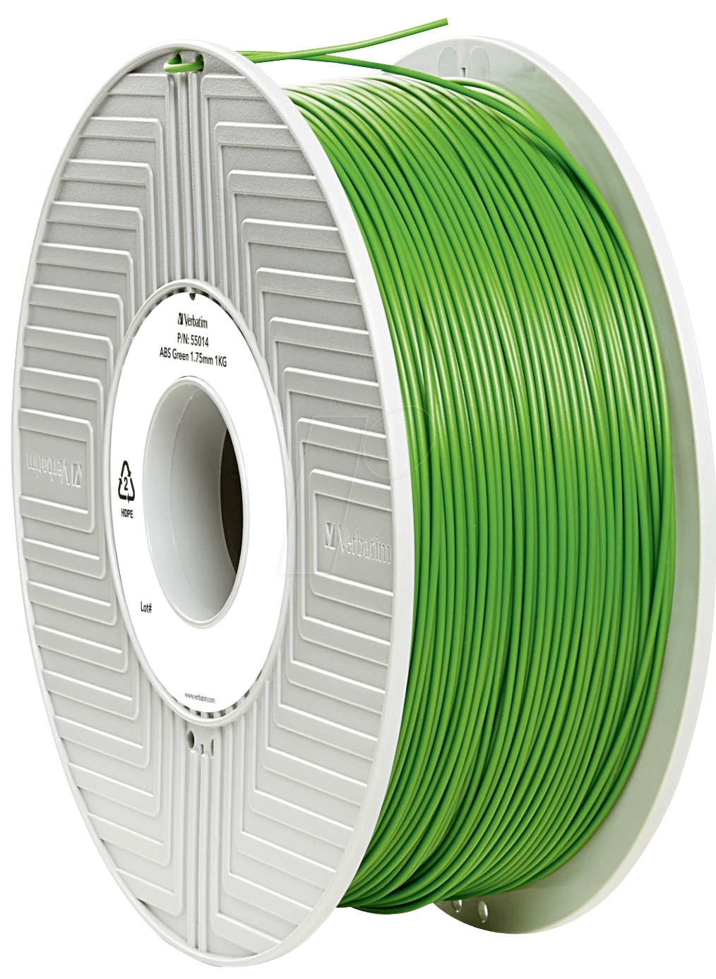 VERBATIM 55031 - ABS Filament - grün - 1,75 mm - 1 kg von Verbatim